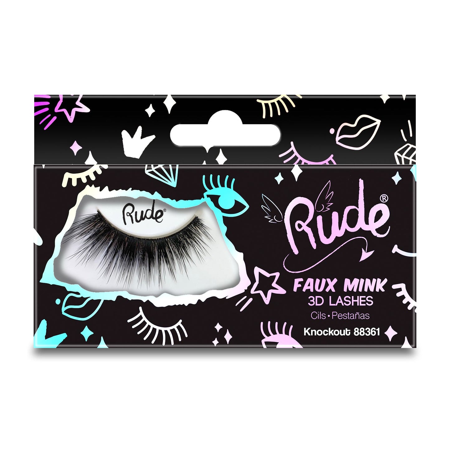 RUDE Essential Faux Mink 3D Lashes