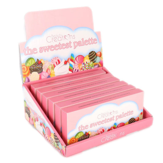 BEAUTY CREATIONS The Sweetest Palette Display Set, 6 Pieces