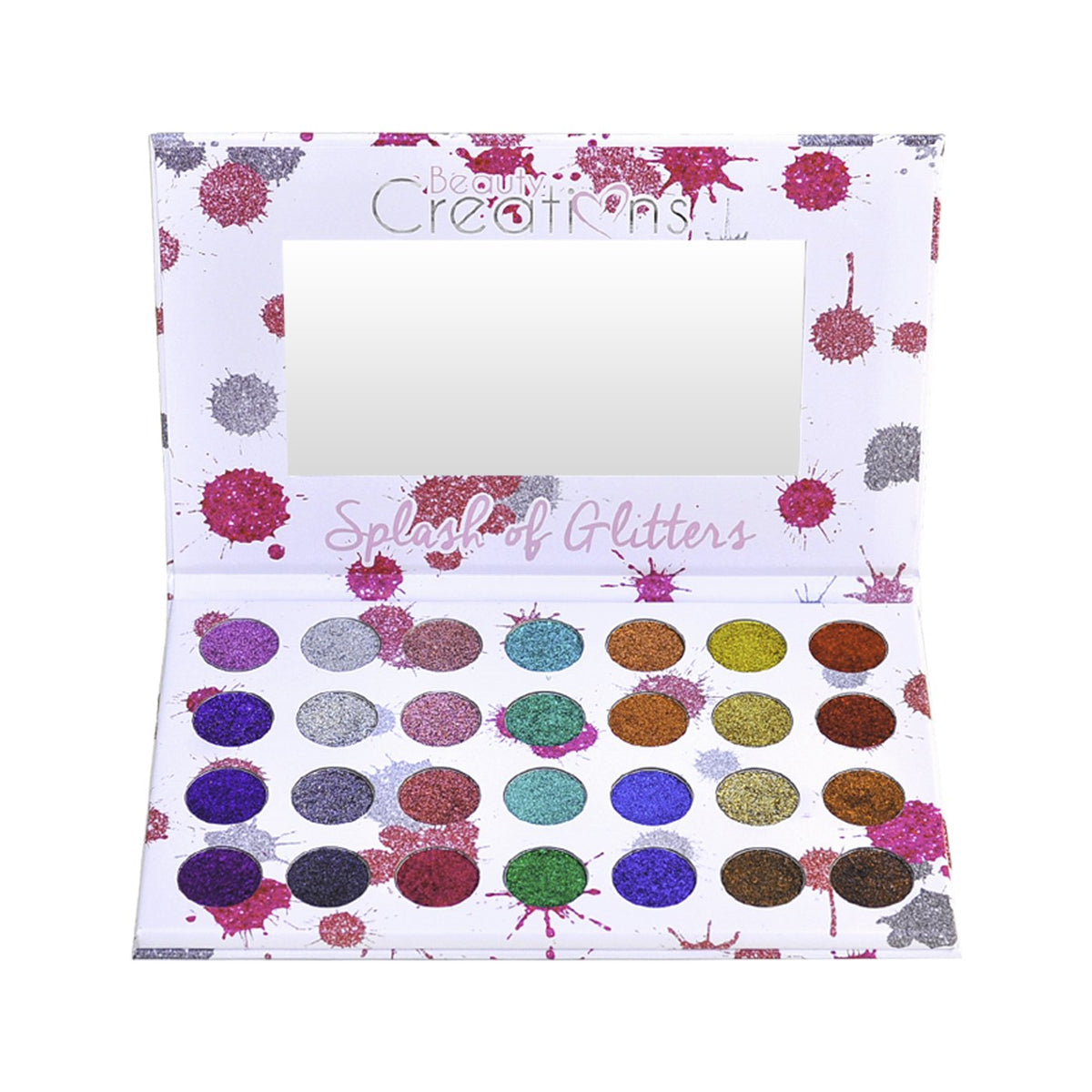 BEAUTY CREACIONES Paleta Splash of Glitters