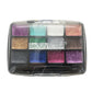 BEAUTY TREATS Paleta de purpurina de 12 colores