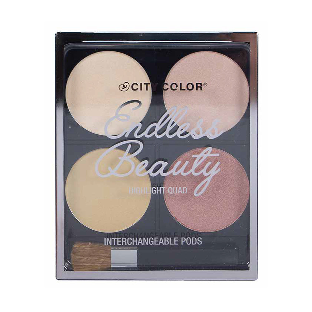 CITY COLOR Quads destacados de belleza sin fin