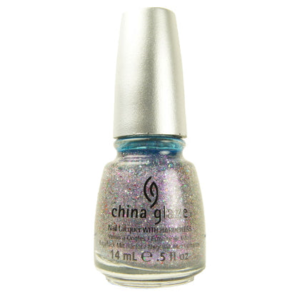 Laca de uñas CHINA GLAZE Glitter con endurecedor de uñas