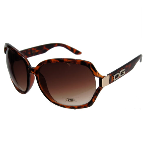 DG Gafas de sol de gran tamaño 26340 - Tortuga