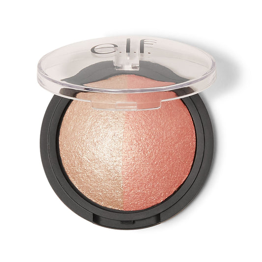 e.l.f. Baked Highlighter & Blush - Rose Gold