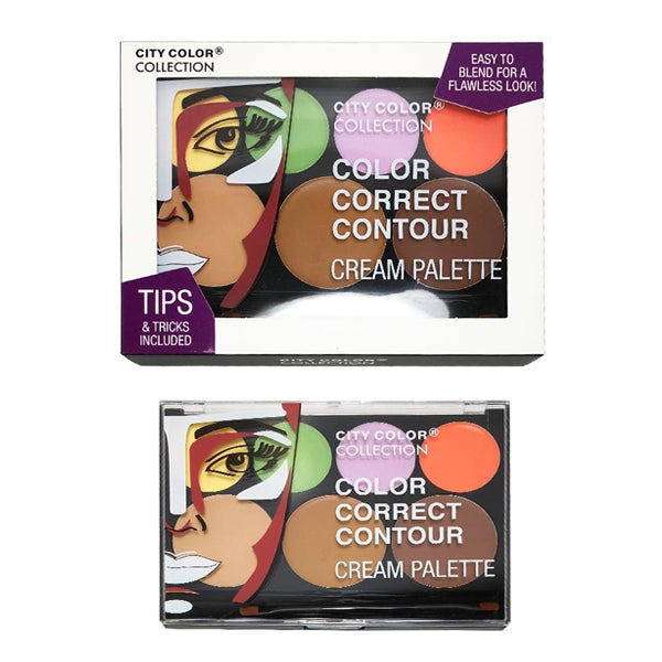 CITY COLOR Color Correct Contour Cream Palette