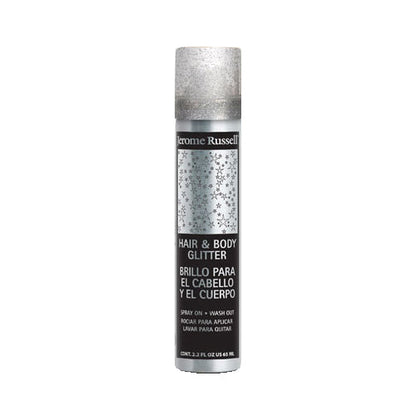 JEROME RUSSELL Tempr'y Hair & Body Glitter Spray