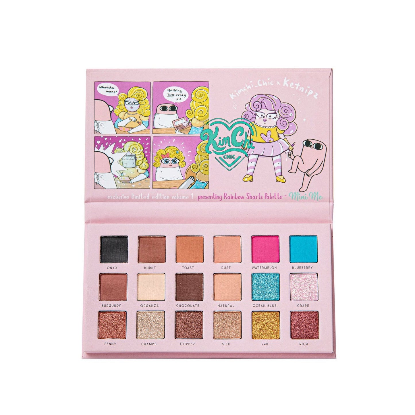 KIMCHI CHIC BEAUTY Ketnipz x KimChi Rainbow Sharts Mini Me Eyeshadow Palette