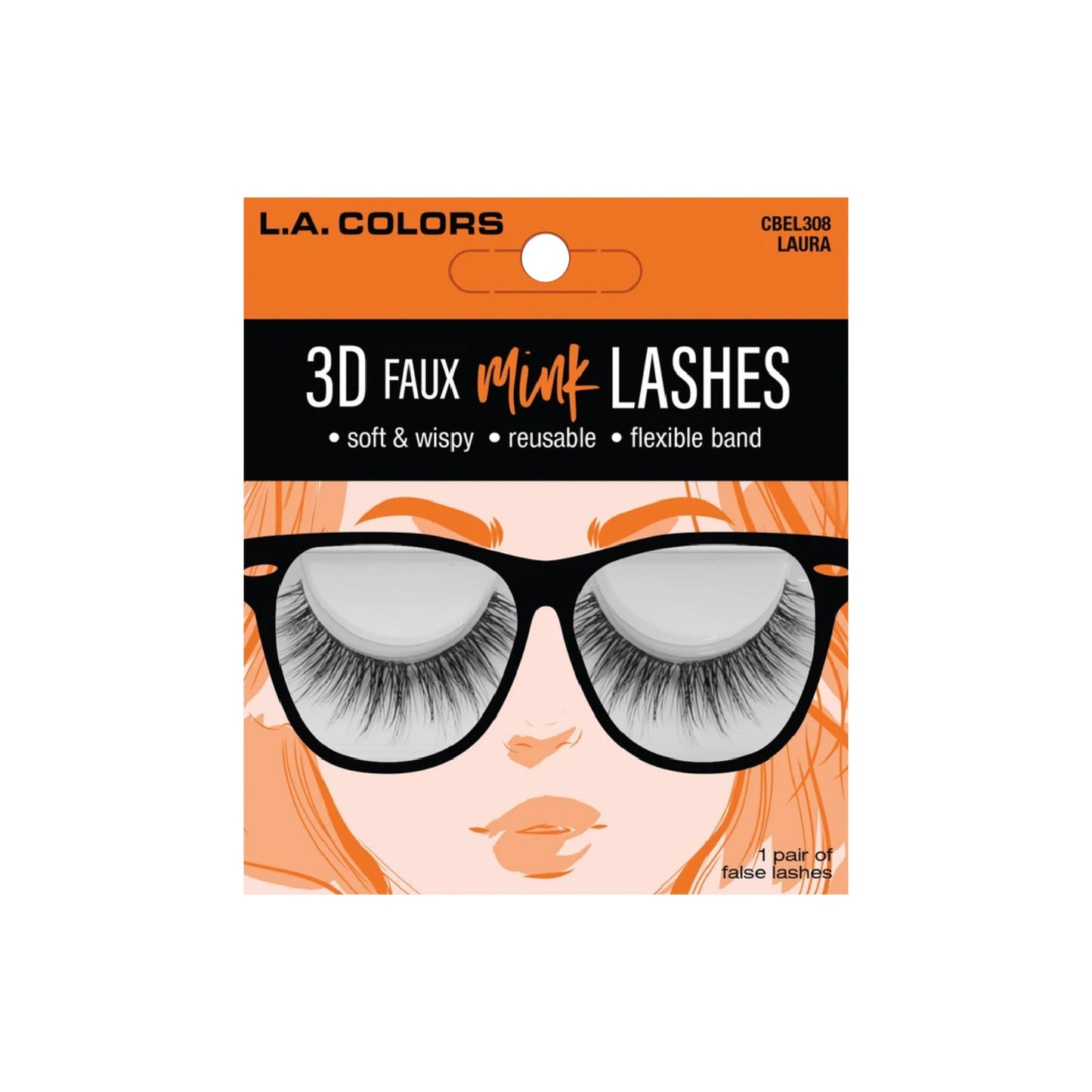 L.A. COLORS 3D Faux Mink Lashes