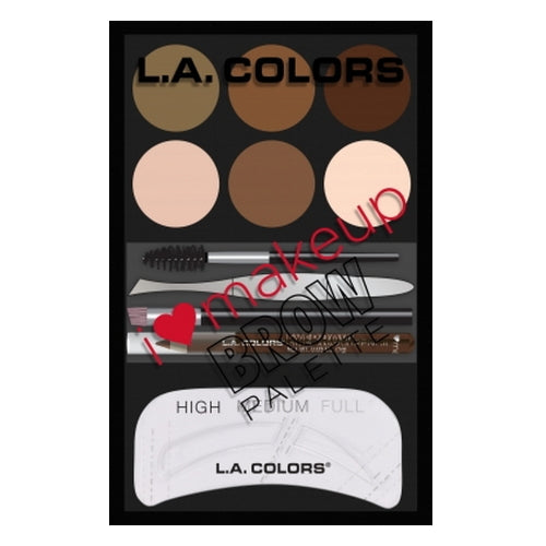 LA COLORS I Heart Makeup Paleta de cejas