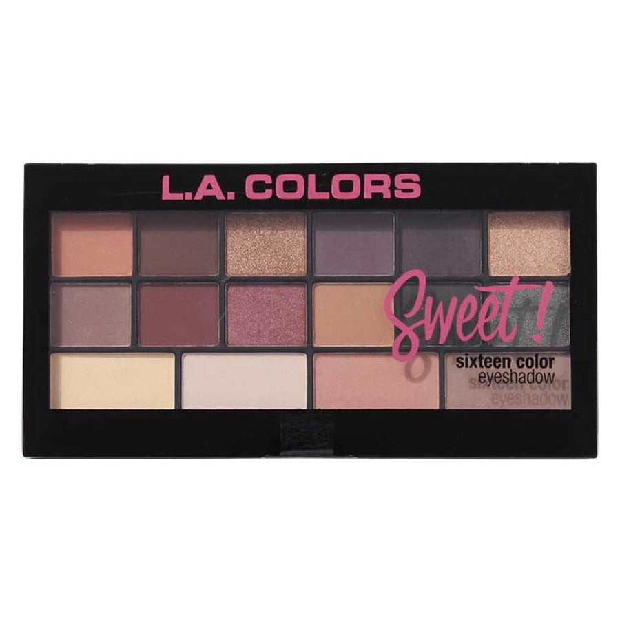 ¡Colores de Los Ángeles dulces! Paleta de sombras de ojos de 16 colores