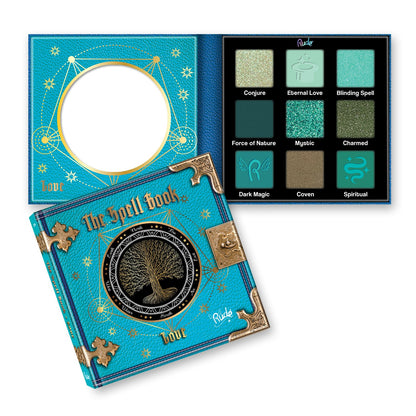 RUDE The Spell Book Paleta de sombras de ojos suaves y difuminables