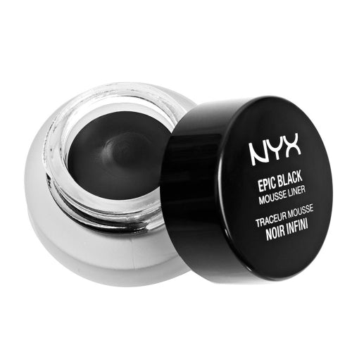 Delineador en mousse negro NYX Epic