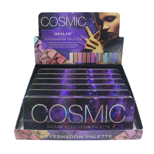 Juego de paleta de sombras de ojos OKALAN Cosmic, 6 piezas