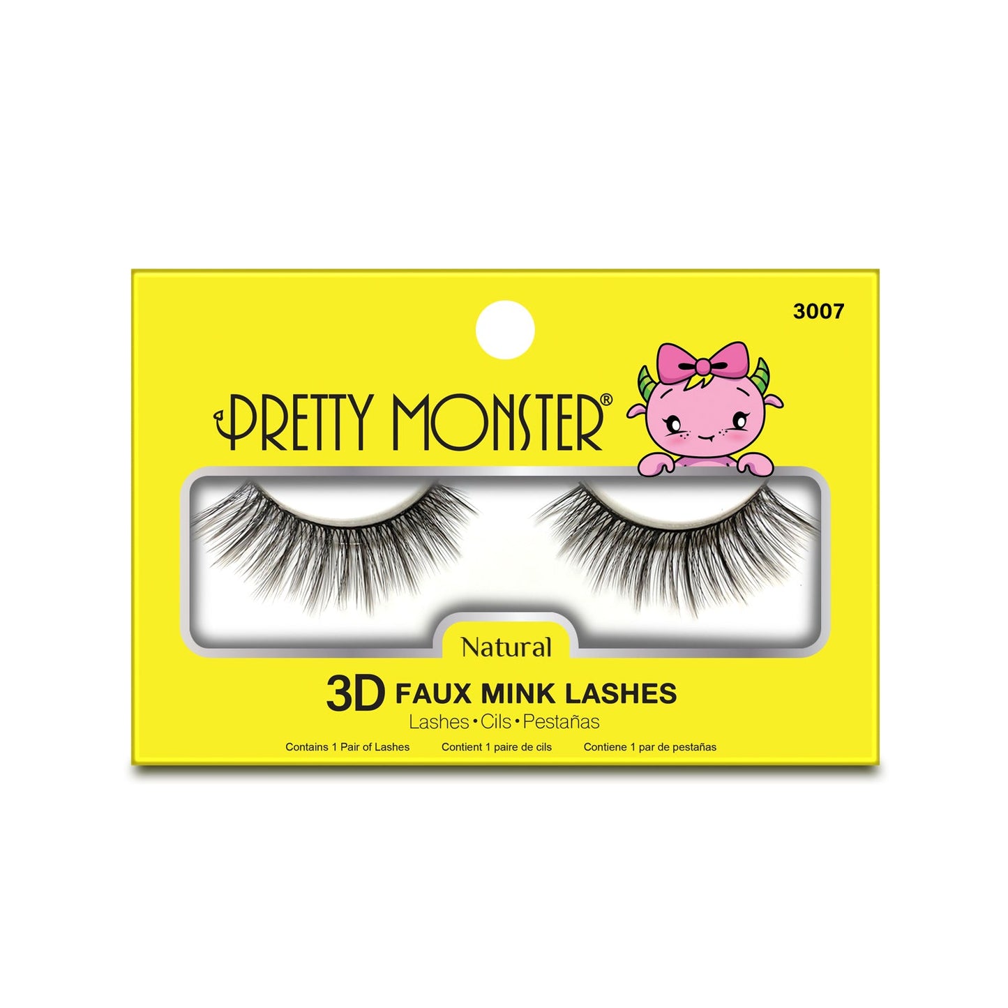 Pretty Monster Natural 3D Faux Mink Lashes