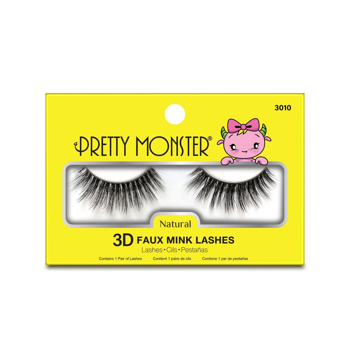 Pretty Monster Natural 3D Faux Mink Lashes