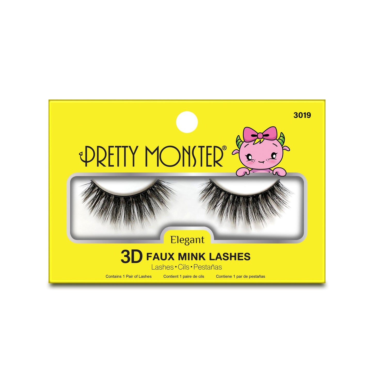 Pretty Monster Elegant 3D Faux Mink Lashes