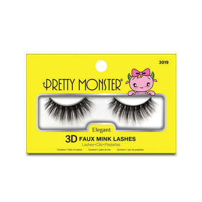 Pretty Monster Elegant 3D Faux Mink Lashes