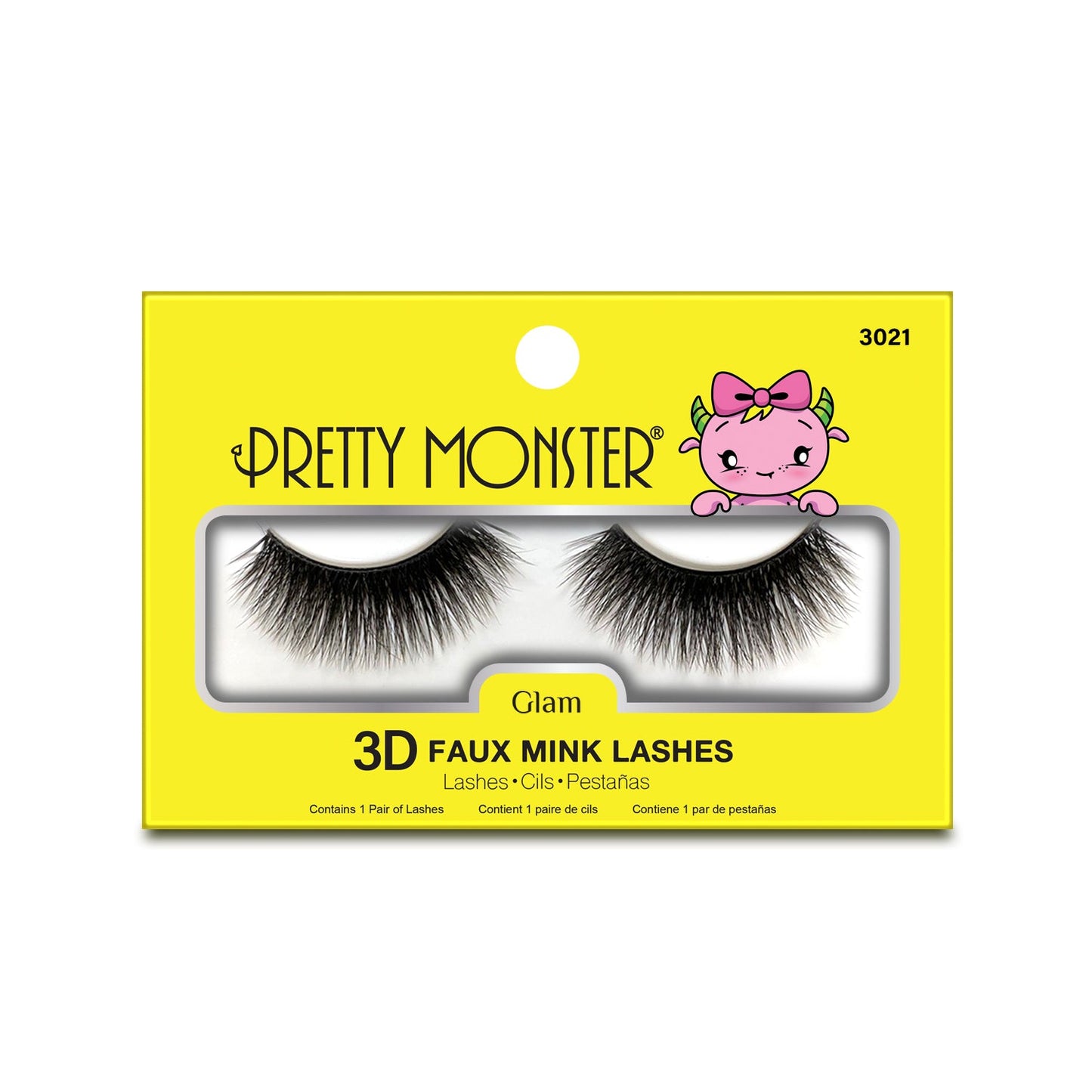 Pretty Monster Glam 3D Faux Mink Lashes