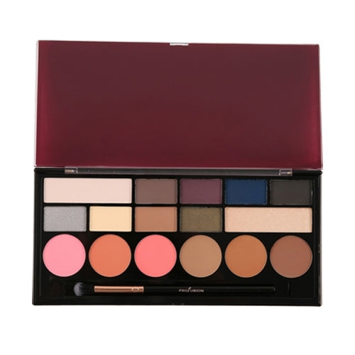 PROFUSION Glamour Paleta de 16 colores para rostro y ojos