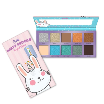 RUDE Party Animals 10 Eyeshadow Palette