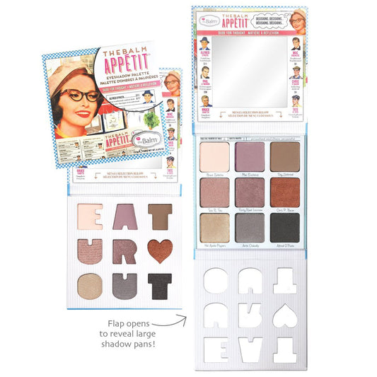 theBalm Appétit Paleta de sombras de ojos - 9 tonos