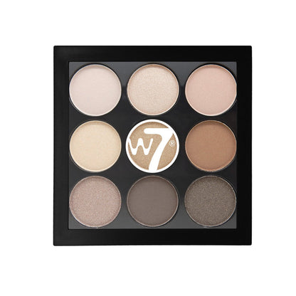 W7 La colección de sombras de ojos Naughty Nine