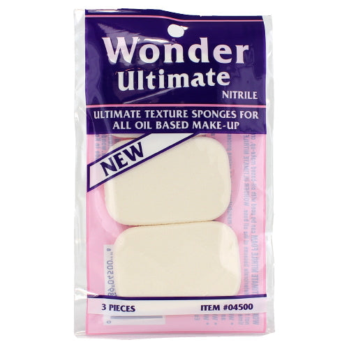 Esponjas Wonder Ultimate Texture para todo tipo de maquillaje a base de aceite - 3 piezas