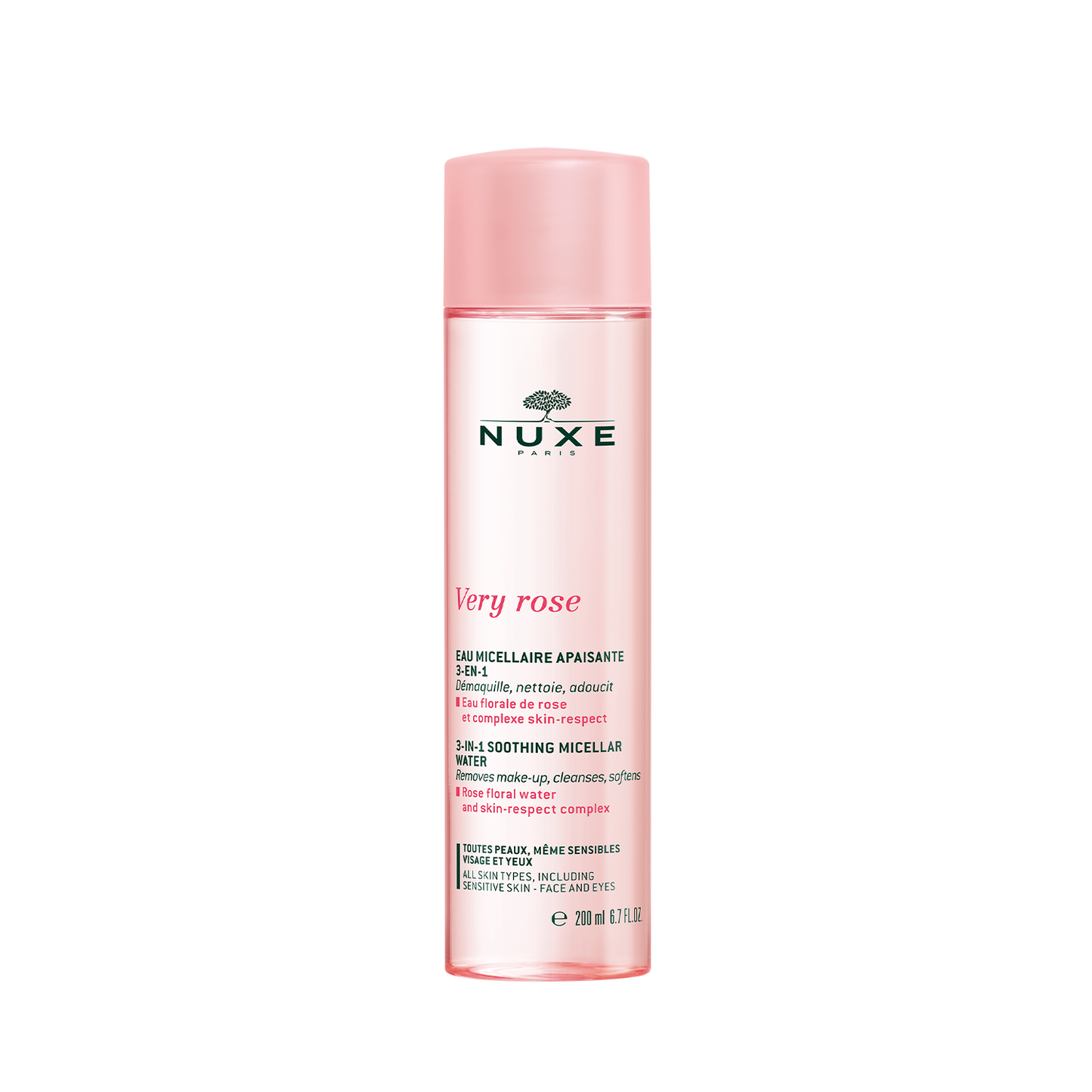 Nuxe Very Rose 3-in-1 Soothing Micellar Water - 6.7oz